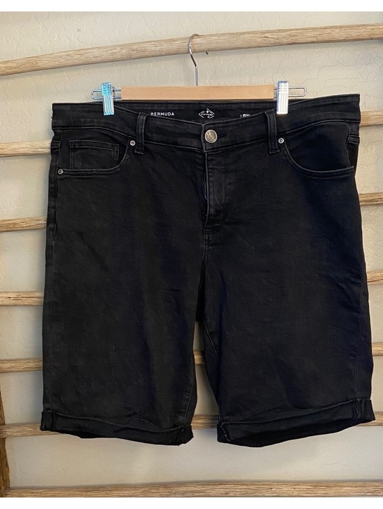 St. John's Bay Pants - St. John's Bay Black Bermuda Shorts Size 16W